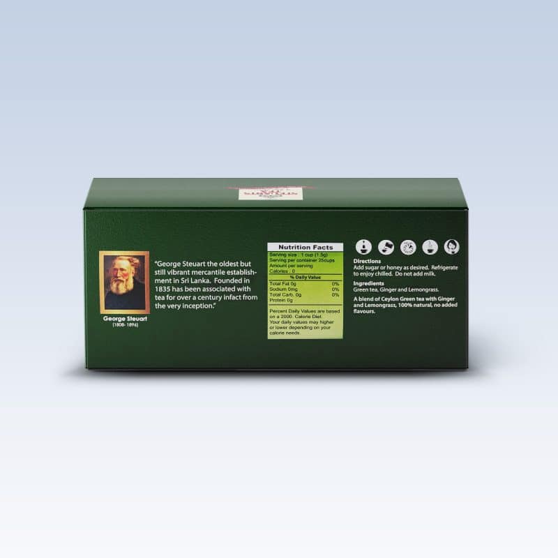 Green Tea Ginger back Green Tea Ginger back